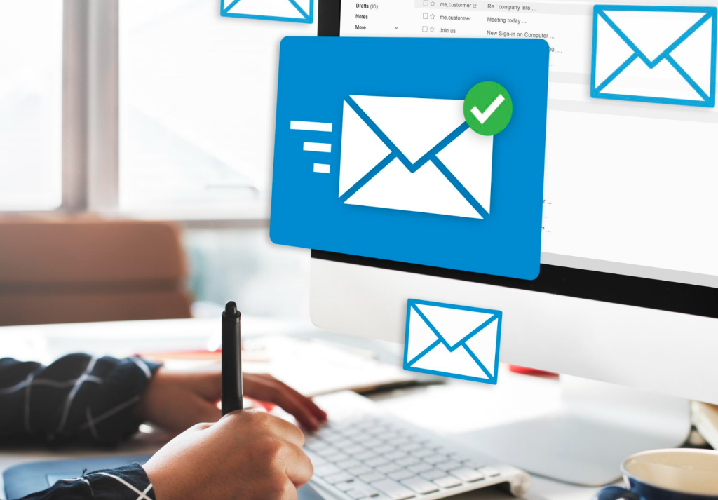 Strategic logos in emails reinforce recognition